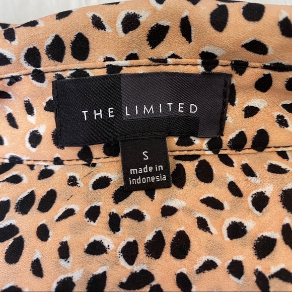🔥SOLD🔥 The Limited Leopard Print Button Down Shirt Small - Picture 11 of 16